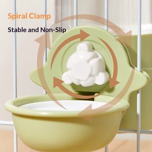 Botella de Agua y Bebedero <span class=keywords><strong>para</strong></span> Conejos, Cobayas, Hurones y Erizos - Silencioso, Gran Capacidad, Recarga Automática, 600 ml - Product Image 3