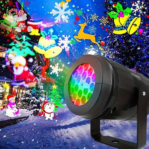 Đèn chiếu LED chống nước hình bông tuyết, tuyết rơi năm <span class=keywords><strong>2025</strong></span>, dùng cho trang trí Giáng sinh, ngoài trời, đạt chuẩn IP65 - Product Image 6