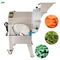 Automatische Uienblokje Snijmachine Groentefruit Snijmachine Aardappelsnijder