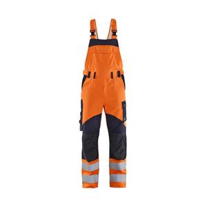 BLAKLADER - 288915135389D96 Multinorm inherent BIB Naranja/Azul marino-EAN 7330509721438 ROPA DE TRABAJO RESISTENTE A LLAMAS - Product Image 1