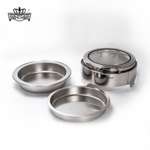 Royal Louis thương mại tự chọn máy chủ phục vụ chaffing sang trọng nhiệt điện thép không gỉ cheffing chafing món ăn tự chọn bộ - Product Image 3