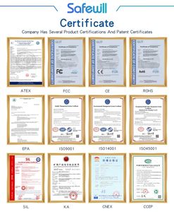 Safewill destek OEM yanıcı gaz dedektörü 6 gaz çok dedektörü açık metan gaz dedektörü taşınabilir - Product Image 6