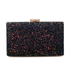 Cross-border for Explosive <b>Sequins</b> Women's High-end Feeling Clutch <b>Bag</b> Polyester Celebrity Dress Evening <b>Bag</b> Tanjing - Product Image 2