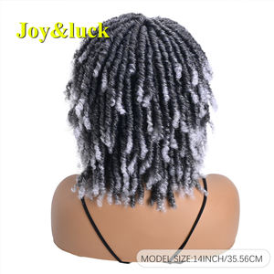Fabricantes al por mayor <span class=keywords><strong>de</strong></span> pelucas <span class=keywords><strong>de</strong></span> <span class=keywords><strong>pelo</strong></span> <span class=keywords><strong>corto</strong></span> <span class=keywords><strong>de</strong></span> ganchillo para mujer, precios baratos, <span class=keywords><strong>trenzas</strong></span> sucias, cubiertas <span class=keywords><strong>de</strong></span> curva <span class=keywords><strong>de</strong></span> tubo <span class=keywords><strong>de</strong></span> moda - Product Image 4