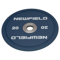 Disques de poids en acier pour haltères de 5 kg, calibrés, de qualité compétition, norme internationale, codés par couleur