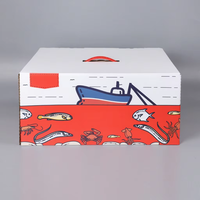 Boîtes en carton ondulé recyclables avec pelliculage mat réutilisable pour l'expédition, personnalisables avec logo, vente en gros