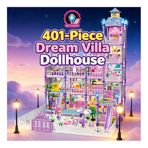 Set de Figuras para Casa de Muñecas, Muebles y Accesorios, Juego de Juego de Rol, Villa, Mansión, Juego Creativo de Simulación, Regalo - Product Image 4