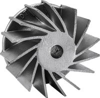 Pièces de rotor équilibrées dynamiquement, usinées CNC, en fonte d'acier CF8 CF8M SS316, pour turbine de pompe à haut rendement à circuit fermé ou ouvert