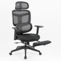 Chaises de bureau design luxueux, chaise de bureau ergonomique en maille moderne de luxe, chaise de bureau exécutive pour ordinateur