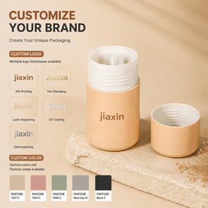Campione Gratuito, Logo Personalizzabile Disponibile, Deodorante Solido Antitraspirante da 50g in PP <span class=keywords><strong>con</strong></span> Tappo a Vite per Riempimento - Product Image 4