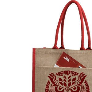 Bolsa de Compras Reciclable con Impresión Personalizada y Logotipo para Damas, Precio Económico, Producto de Alta Calidad Hecho en India - Product Image 2