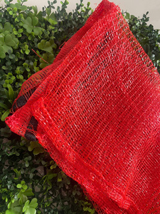 Bolsas de malla para cebolla y ajo Coral, ligeras, fáciles de limpiar, material HDPE de alta calidad, moldeado por soplado, tamaños personalizados - Product Image 3