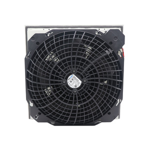 พัดลมระบายความร้อนแบบแกนสำหรับตู้แร็ค Rittal รุ่น ebmpapst K2E250-AH34-06 ขนาด 250 มม. แรงดันไฟฟ้า 230VAC ความถี่ 50/60Hz กระแสไฟ 0.43/0.60A กำลังไฟ 95/135/140 วัตต์ แบบลูกปืน  รับผลิตแบบ OEM/ODM - Product Image 1