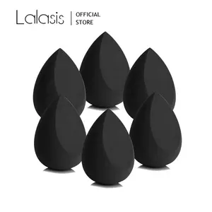 Lalasis natural foundation makeup sponge all'ingrosso teardrop private label beauty sponge