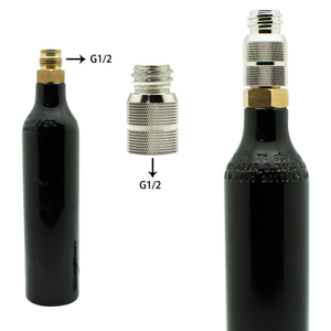 Adaptador de Conversión de Tanque de CO2 de Aleación de Aluminio Compatible con Sodastream, Conector para Cilindro de Paintball - Product Image 3