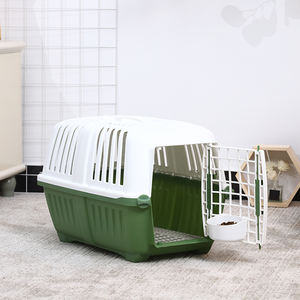 <span class=keywords><strong>Cage</strong></span> de vol pour animaux de compagnie approuvée par la compagnie aérienne en matière plastique de transporteur de voyage détachable de haute qualité pour animaux de compagnie - Product Image 4