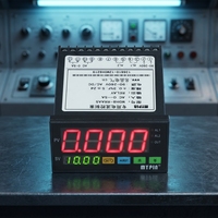 Compteur de vitesse/tachymètre MYPIN FA8-6NN2B à 6 chiffres, fréquence RPM, 96x48mm, RS232 Modbus-RTU, 90-260V AC/DC