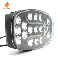 Faro Delantero de 9 Pulgadas para Camión, Luces LED para Camión, Faro LED, Luz Diurna LED, Compatible con Scania, Volvo, DAF, MAN