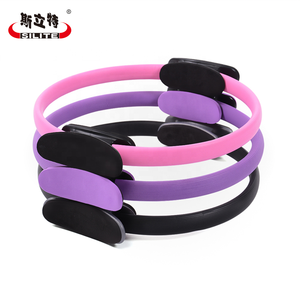 Anneau de Pilates antidérapant et souple, <span class=keywords><strong>cercle</strong></span> magique de yoga <span class=keywords><strong>pour</strong></span> exercices de renforcement des muscles du plancher pelvien, des jambes, des <span class=keywords><strong>cuisses</strong></span> et des fesses - Product Image 5