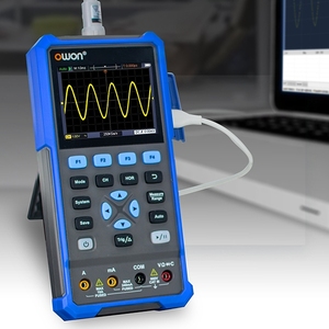 Oscilloscope numérique portable multifonction monocanal OWON HDS200, oscilloscope, multimètre, source de signal - Product Image 2