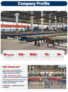 Profilé en aluminium rectangulaire de 10x15 mm, épaisseur 1 mm, aluminium 6063 - Product Image 2