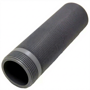 Colonna di Fissaggio in PVC con Connessione Filettata G 1 1/2, Lunghezza L150, Diametro D48mm - Product Image 1