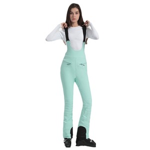 <span class=keywords><strong>Pantalon</strong></span> de <span class=keywords><strong>ski</strong></span> double couche pour femme, taille XL, <span class=keywords><strong>noir</strong></span>, nouveau style, coupe ajustée élastique, coupe-vent, imperméable, chaud, pour l'extérieur, fermeture éclair - Product Image 1