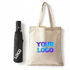 Factory Wholesale Three-<b>fold</b> Umbrella and UV protection Promotion Business Gift Portable Black Glue Sunshade Umbrellas - Product Image 1