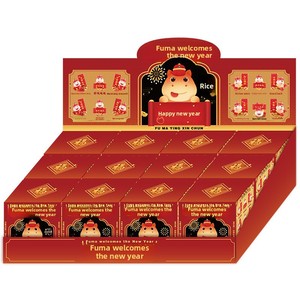 Nouvel Arrivage du Nouvel An : Boîte Mystère en Résine Fu <span class=keywords><strong>Ma</strong></span> – Décoration <span class=keywords><strong>de</strong></span> Bureau Tendance, Cadeau du Nouvel An pour Collègues - Product Image 5