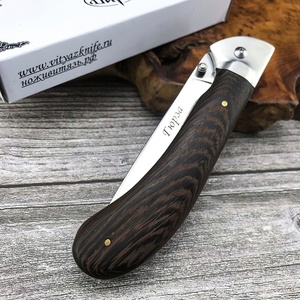 Cuchillo Plegable de Alta Dureza para Exteriores, Herramienta EDC para Exteriores, Mango de Madera, Equipo de Supervivencia para Montañismo - Product Image 5