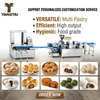 Vollautomatische Industrielle Produktionslinie für Mondkuchen, Fleischpasteten und Dampfgarer, Arbeitssparende Kontinuierliche Bäckereiausrüstung