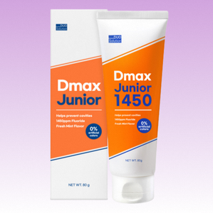 Pasta Dental DUO Solution Dmax Junior 1450ppm con Extractos Orgánicos, Fórmula 10-Free, Fortalece el Esmalte Dental para Niños de 7 a 14 Años - Product Image 2