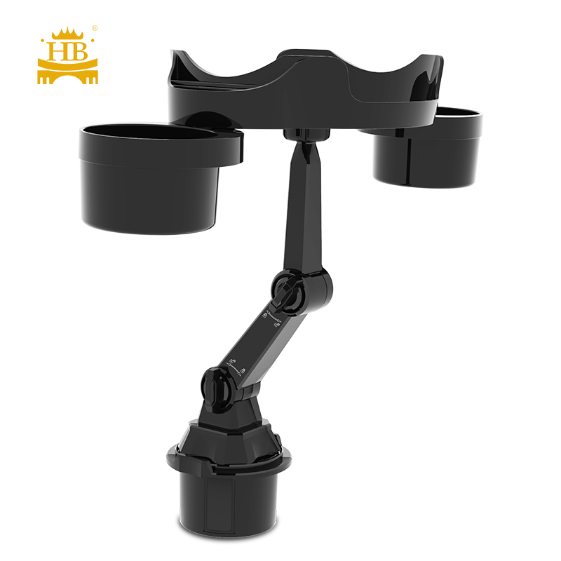 HB Car Cup Holder - Universal Folding Beverage Cup Holder with Desk Plate | Guangzhou Hongbao Automo