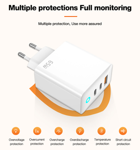 USB C sạc với sạc nhanh 30W đầu ra loại C PD QC3.0 cho điện thoại di động máy tính xách tay MacBooks iPhones tường Adapter USB sạc - Product Image 6