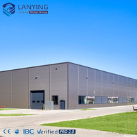 LY Diseño Moderno, Edificio de Almacén Prefabricado con Estructura de Acero, Taller Prefabricado, Solución Completa para Naves Industriales