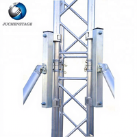Torre de Soporte para Altavoces Line Array con Estructura de Suspensión y Grúa Eléctrica de Cadena