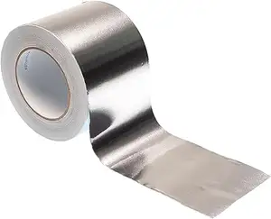 Penjualan laris pita perekat sensitif tekanan Foil aluminium tahan api kualitas tinggi