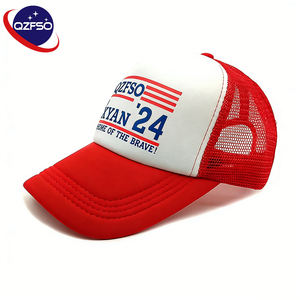 QZFSO Gorra de Béisbol Personalizada de Verano con Estampado de Letras, Gorra Trucker de 5 Paneles, Malla Transpirable, Unisex, Ajustable, Deportiva - Product Image 1