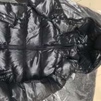 Veste d'hiver à capuche pour homme, de haute qualité, de marque, conçue par un designer senior, avec logo personnalisé sur le bras, très vendue, veste brillante NFC