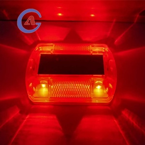 Reflectores Solares para Carreteras, Tachuelas Reflectantes Solares para Carreteras, Marcadores Reflectantes para Pavimento, Luz LED Solar para Carreteras - Product Image 3