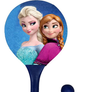 Los palos de dibujos animados de <span class=keywords><strong>la</strong></span> <span class=keywords><strong>playa</strong></span> promocional de Disney personalizan <span class=keywords><strong>el</strong></span> logotipo de <span class=keywords><strong>la</strong></span> raqueta de <span class=keywords><strong>playa</strong></span> de madera con pe - Product Image 1