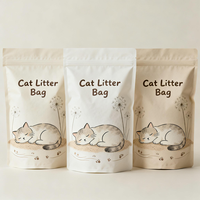 Nouvelle Arrivée Sachet Alimentaire Personnalisé Refermable à Fermeture Ziplock, Emballage Plastique Doypack pour Nourriture pour Chats et Chiens