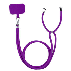 Cordon de cou en polyester tissé personnalisé étui pour <span class=keywords><strong>t</strong></span>éléphone portable patch sangle à bandoulière sans perles pour <span class=keywords><strong>t</strong></span>éléphones portables - Product Image 5