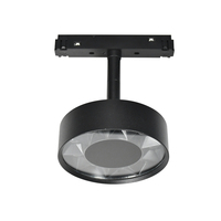 Système d'éclairage commercial moderne 48V à LED magnétique, anti-éblouissement, COB, linéaire, encastré ou en saillie, en aluminium