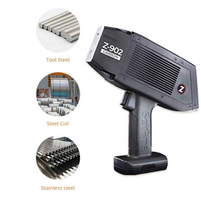 SciAps Z-902 Handheld XRF Spectrometer L H S 900 Series Stainless Steel Analyzer Carbon Alloy Testing Machine