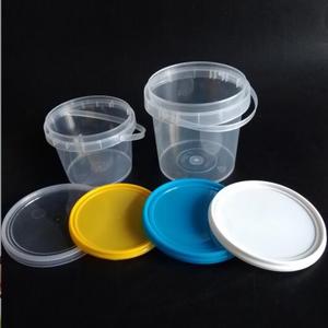 750 <span class=keywords><strong>mL</strong></span> de bidones de plástico transparente de clase alimentaria personalizados, con tapas para 1 <span class=keywords><strong>kg</strong></span> de cubo de plástico de miel - Product Image 1
