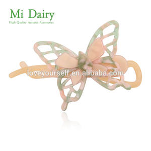 Moshaily — pinces à cheveux professionnel en acétate, appareil ajouré les cheveux papillons, barrettes pour femmes et filles, CSN0041 - Product Image 6