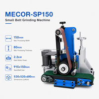 MECOR Edelstahl Kohlenstoffstahl Metall-Polier- und Schleifmaschine Motorverarbeitung Breite 150mm Hohe Genauigkeit Energiesparend