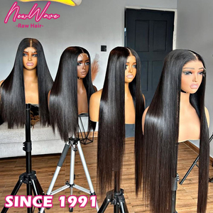 Parrucca Frontale HD con Onde Profonde, Capelli Vergini Brasiliani Ricci, Parrucche in Pizzo 13x4 Senza Colla per Stile Riccio Naturale - Product Image 1