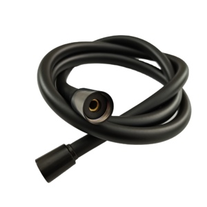 ISO 9001 certificat de marque d'eau sans torsion eau chaude noir mat PVC <span class=keywords><strong>flexible</strong></span> pliable tuyau de <span class=keywords><strong>douche</strong></span> <span class=keywords><strong>court</strong></span> à main - Product Image 1